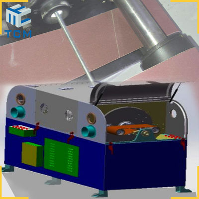 16mm  Carbon Steel Rod Grinding Machine Aluminum Wire Buffing Machine