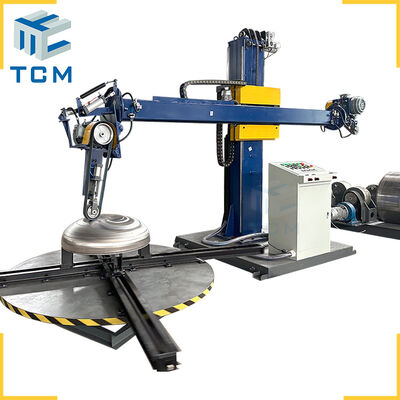 Steel dish and shell automatic buffing machine TCM-YT with China factory price