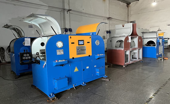 16mm  Carbon Steel Rod Grinding Machine Aluminum Wire Buffing Machine