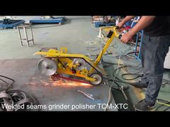 Facile da utilizzare superficie di lamiera di acciaio saldate giunti macinatore manico lucidatore